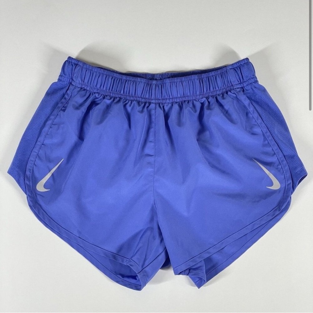 Nike Women’s Sz Small Periwinkle Blue Dri-Fit Tempo Running Shorts Athletic